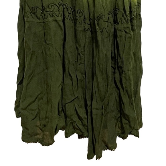 Tie Dye Maxi Boho Peasant Dress - Picture 4 of 8